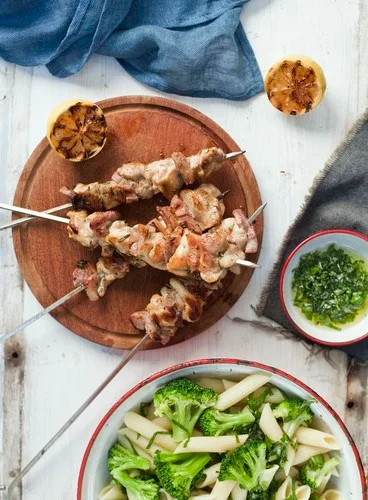 Arrosticini alla brace - Fotografia di Enrico Fantoni