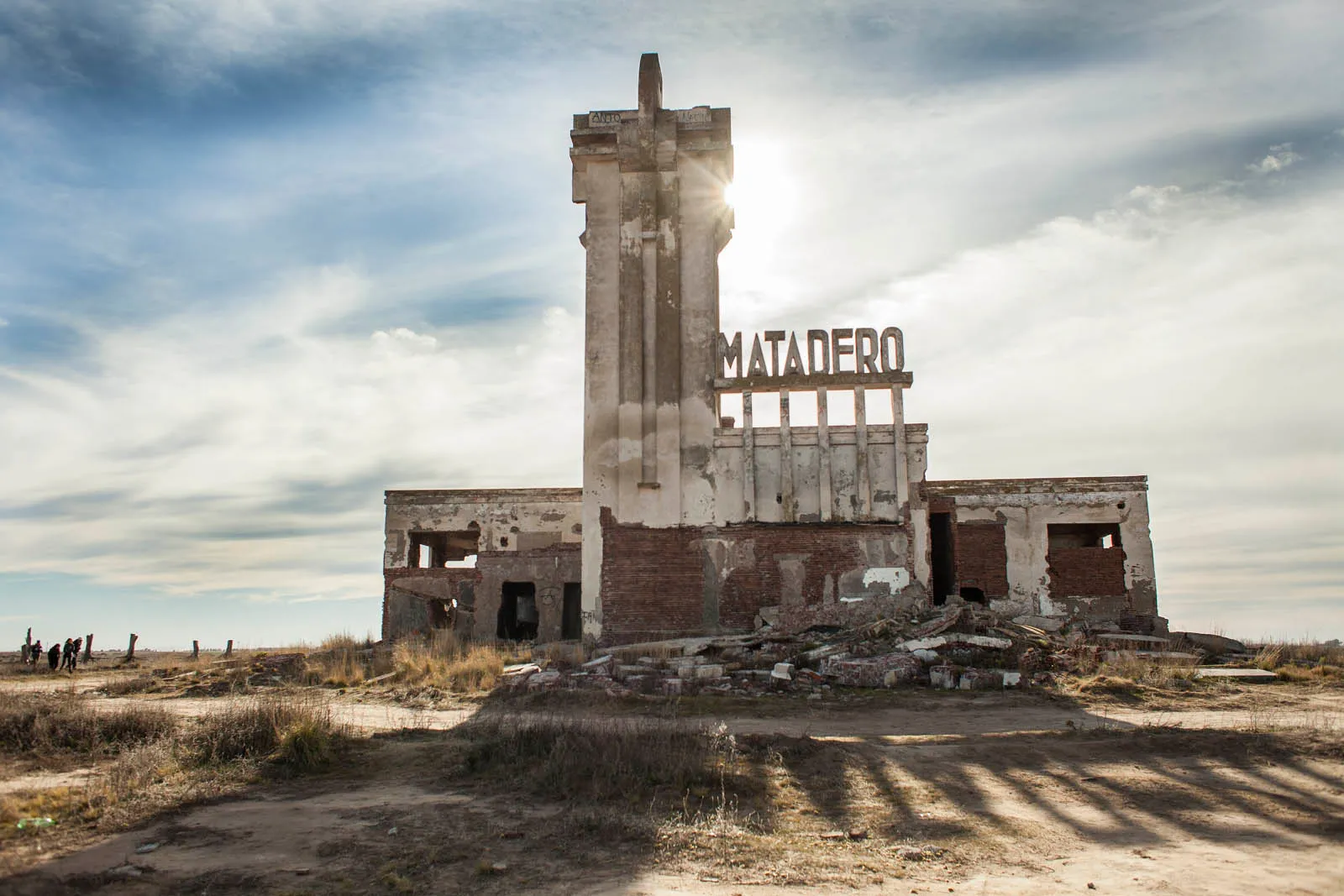 Struttura architettonica nella Pampa, Francisco Salamone - Fotografia di Enrico Fantoni