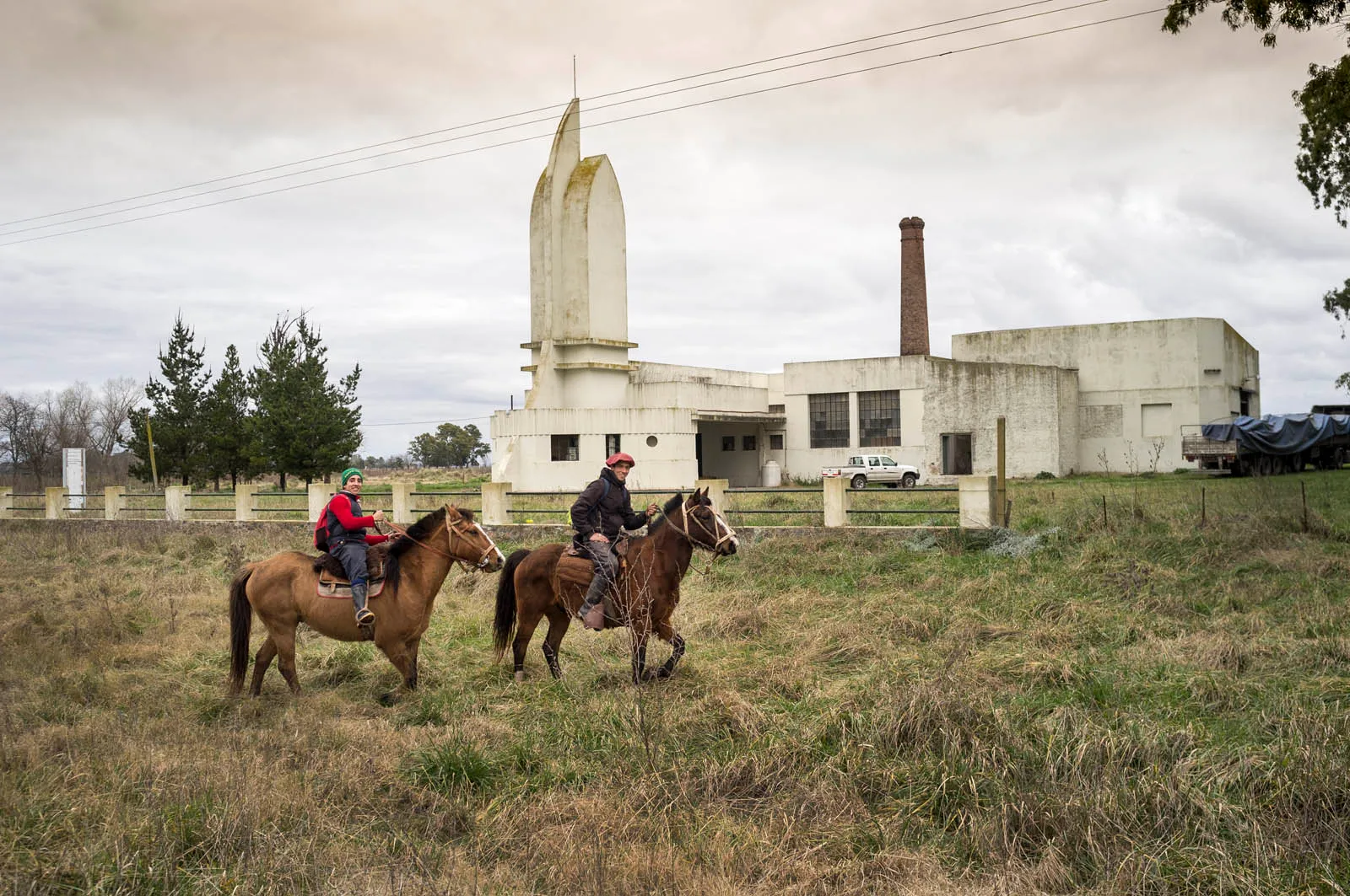 Matadero (ex mattatoio) nella Pampa argentina, Francisco Salamone - Fotografia di Enrico Fantoni