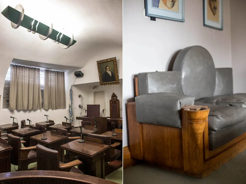 Arredi in legno massello progettati da Francisco Salamone - Fotografia di Enrico Fantoni